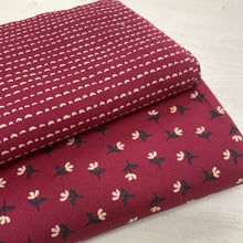 Load image into Gallery viewer, Raspberry Colour Classic Cotton Print Fabric - 1/2m