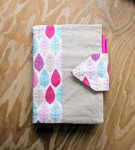A5 Notepad Cover kit - Leaves