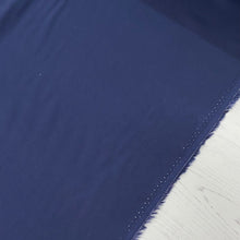 Load image into Gallery viewer, Plain navy viscose fabric - 1/2mtr