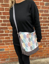 Load image into Gallery viewer, three way bag sewing pattern across body, shoulder and rucksack style