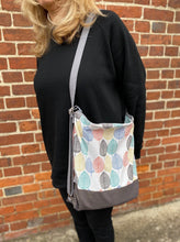Load image into Gallery viewer, three way bag sewing pattern across body, shoulder and rucksack style