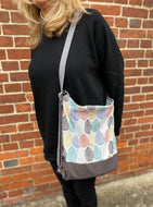 three way bag sewing pattern across body, shoulder and rucksack style