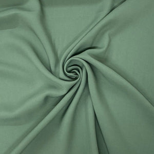 Plain sage green viscose fabric - 1/2mtr