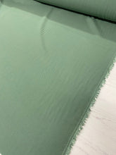 Load image into Gallery viewer, Plain sage green viscose fabric - 1/2mtr