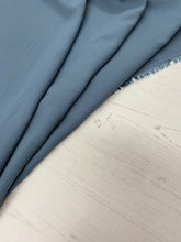 Load image into Gallery viewer, Plain teal blue viscose fabric - 1/2mtr