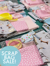 Load image into Gallery viewer, Surprise Scrap Bags - cotton mix fabrics