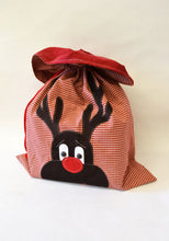 Load image into Gallery viewer, Christmas Reindeer Sack Pattern