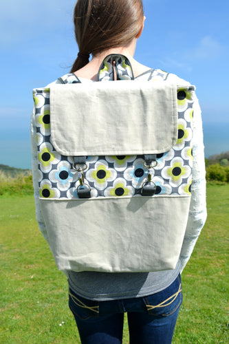 Box Rucksack / Backpack sewing pattern