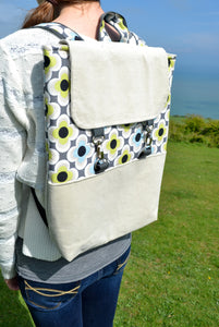 Box Rucksack / Backpack sewing pattern