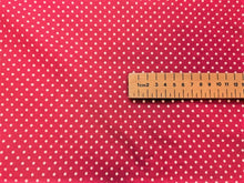 Load image into Gallery viewer, Blue/Grey Small Spot Fabric x 1/2 metre