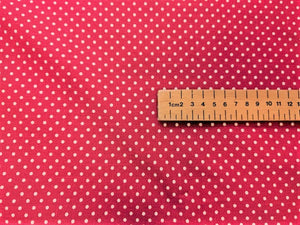 Blue/Grey Small Spot Fabric x 1/2 metre