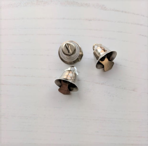 Silver Droplet Bell - 14mm