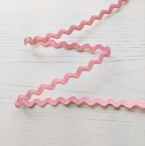 Pink Ric Rac - 9mm
