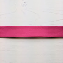 hot pink bias binding