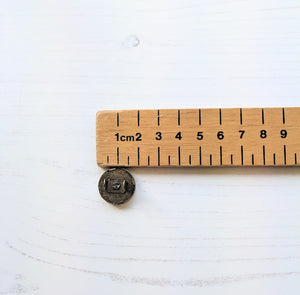 Magnetic Clip - antique bronze - 18mm