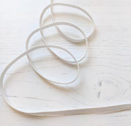 Elastic - white 3mm