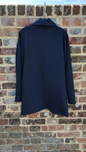 Load image into Gallery viewer, Roll Collar Cardigan Pattern (sizes 10-28) - larger size range