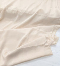 Load image into Gallery viewer, Satin Viscose Cream Fabric