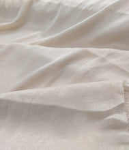 Load image into Gallery viewer, Satin Viscose Cream Fabric