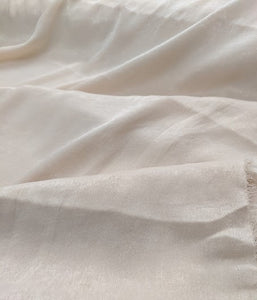 Satin Viscose Cream Fabric