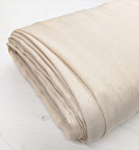 Satin Viscose Cream Fabric