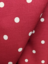Load image into Gallery viewer, red spot fabric