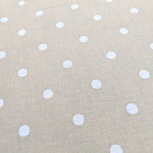 Load image into Gallery viewer, Neutral spot cotton fabric