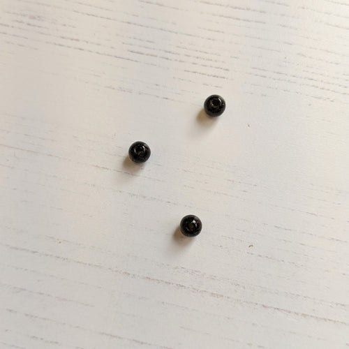 black beads used for eyes