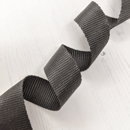 Strapping dark grey nylon - 30mm