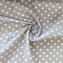 Load image into Gallery viewer, Light Grey Medium Spot - 1/2 metre