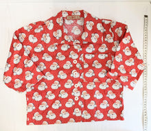 Load image into Gallery viewer, Father Christmas children&#39;s pyjamas Handmade Sample