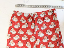 Load image into Gallery viewer, Father Christmas children&#39;s pyjamas Handmade Sample