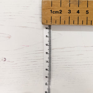 Cute Tape Measure Ribbon - 9mm - white