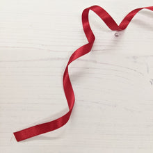 Load image into Gallery viewer, Red Satin Ribbon - 10mm