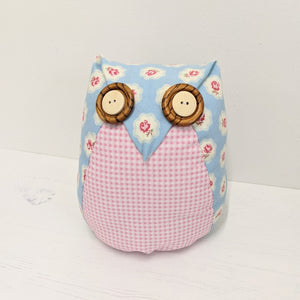 free sewing pattern owl and sewing cat