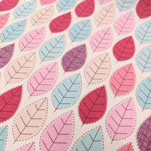 Load image into Gallery viewer, Autumn Leaves - pretty pastels - 1/2 mtr