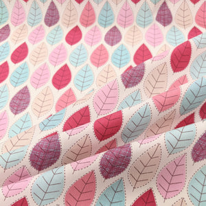 Autumn Leaves - pretty pastels - 1/2 mtr
