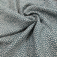 Load image into Gallery viewer, Dotty viscose fabric in fern green - 1/2mtr
