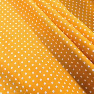 Yellow mustard small spot - 1/2 metre
