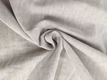 Load image into Gallery viewer, Herringbone Woven Heavyweight Fabric x 1/2 metre - Natural