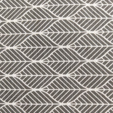 Load image into Gallery viewer, Grey Geometric Leaf Heavyweight Fabric x 1/2 metre
