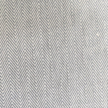 Load image into Gallery viewer, Herringbone Woven Heavyweight Fabric x 1/2 metre - Blue/grey