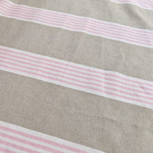 Load image into Gallery viewer, Wide Stripe Heavyweight Fabric x 1/2 metre - pink