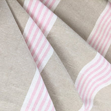 Load image into Gallery viewer, Wide Stripe Heavyweight Fabric x 1/2 metre - pink
