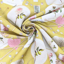 Load image into Gallery viewer, Olive - lets craft heavyweight cotton fabric - 1/2mtr