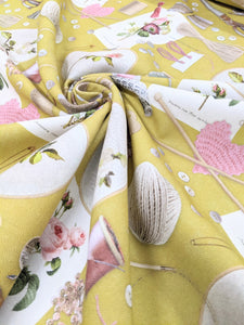 Olive - lets craft heavyweight cotton fabric - 1/2mtr