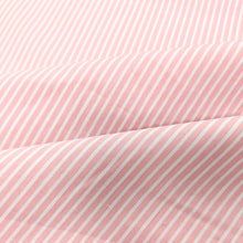 Load image into Gallery viewer, Pink pinstripe cotton fabric (wide) - 1/2 mtr