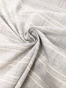 Light grey check fabric (wide) x 1/2mtr