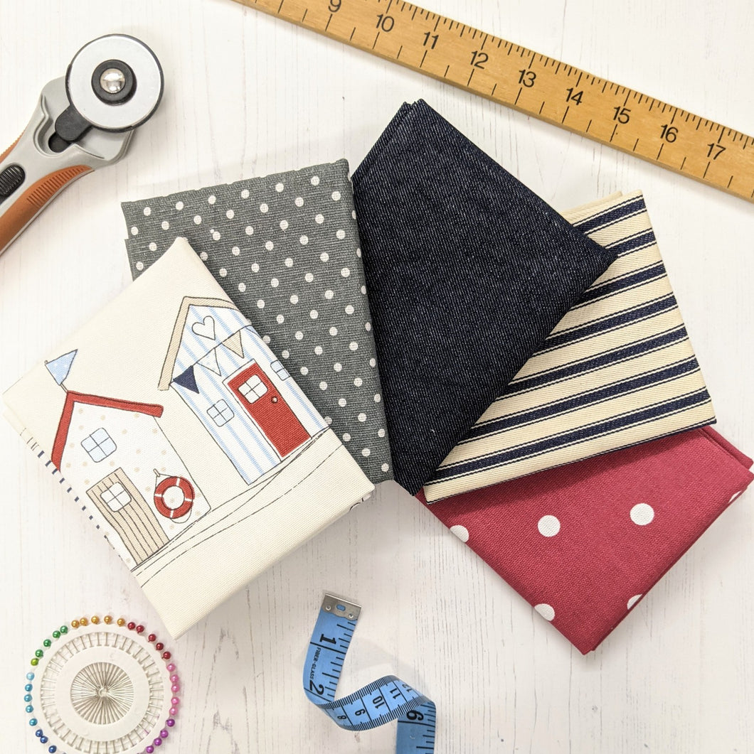 Fat quarter bundle heavyweight cotton - nautical