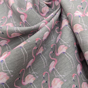 Flamingo hessian heavyweight fabric - 1/2mtr